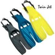 SCUBAPRO 蛙鞋 Twin Jet Fin 黑金鋼雙噴